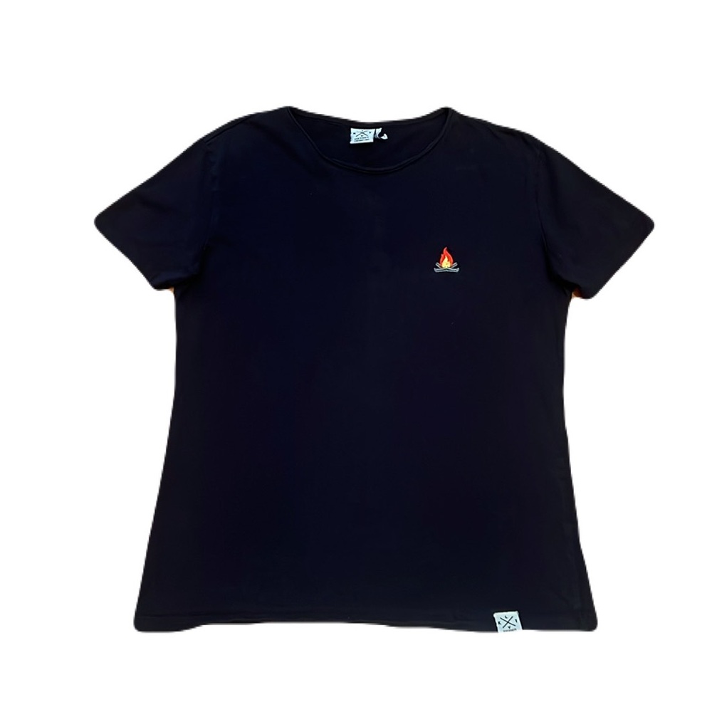 Kultivate Clothing Short Sleeve Crewneck Tee Shirt in Black, size XS